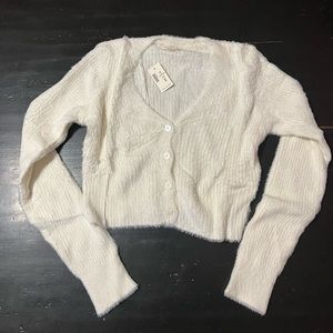 NWT Aeropostale eyelash cardigan